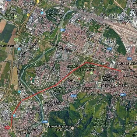 Ca Di Reno Lägenhet *